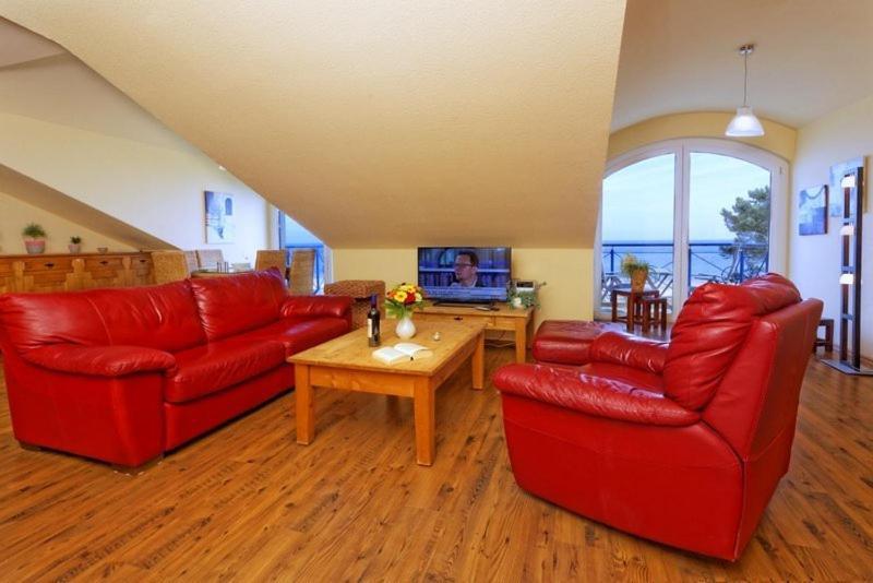 Haus Auf Der Duene Fewo Ostseeblick トラッセンハイデ エクステリア 写真