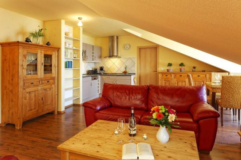 Haus Auf Der Duene Fewo Ostseeblick トラッセンハイデ エクステリア 写真